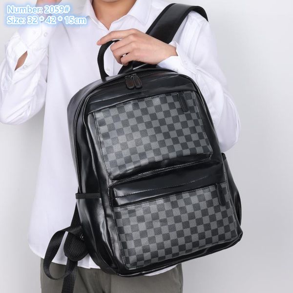 wholesale men shoulder bags 2 colors light and soft leather leisure backpack simple and versatile plaid handbag college style contrast fashi
wholesale men shoulder bags 2 colors light and soft leather leisure backpack simple and versatile plaid handbag college style contrast fashi