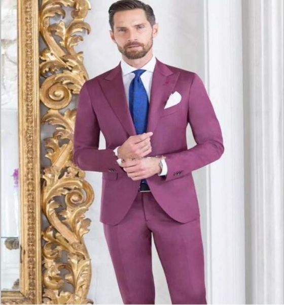 new tuxedos men latest design one button burgundy wedding groom tuxedos peak lapel groomsmen men suits prom blazer jacketpantst4231588, Black;gray
new tuxedos men latest design one button burgundy wedding groom tuxedos peak lapel groomsmen men suits prom blazer jacketpantst4231588, Black;gray