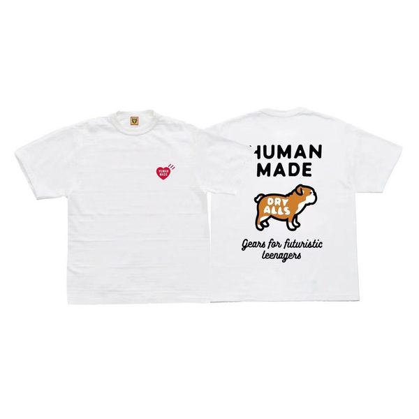 t designer human made loose print short sleeve tee tshirts women 50bx u6f3 16 tcfb, White;black
t designer human made loose print short sleeve tee tshirts women 50bx u6f3 16 tcfb, White;black