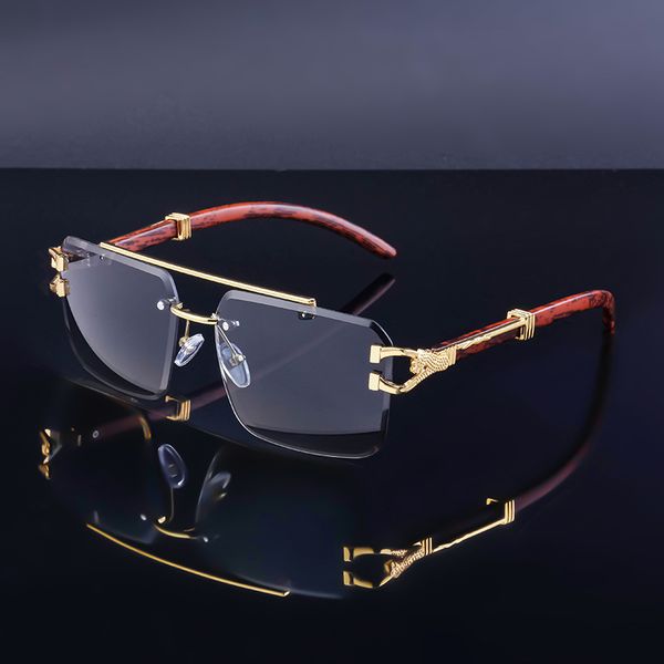 retro leopard frameless trimmed sunglasses for women fashion wood grain sunglasses for men fashion cross border wholesale uv 400 protection, White;black
retro leopard frameless trimmed sunglasses for women fashion wood grain sunglasses for men fashion cross border wholesale uv 400 protection, White;black
