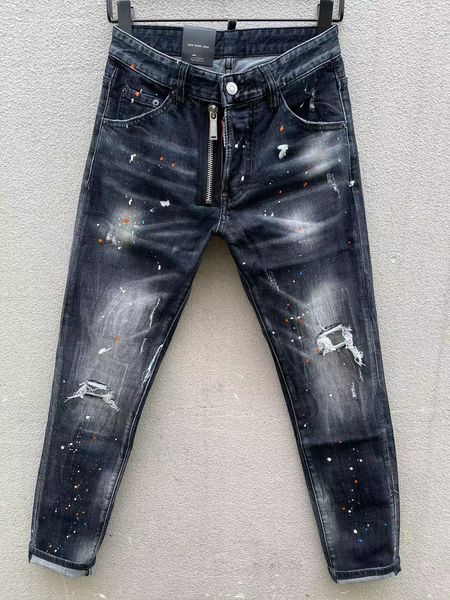 2023 d110-1 coolguy man jeans fabric micro-elastic features high-grade washing zipper embroidery decoration small leather tag, Blue
2023 d110-1 coolguy man jeans fabric micro-elastic features high-grade washing zipper embroidery decoration small leather tag, Blue