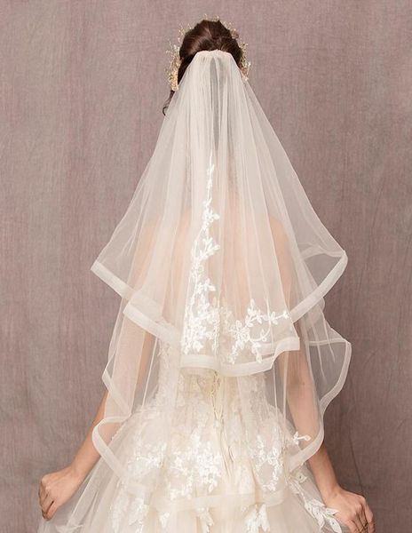 bridal veils 2layer women 2021 lace edge velo de novia boda whitechampagne bride veil wedding accesories5384305, Black
bridal veils 2layer women 2021 lace edge velo de novia boda whitechampagne bride veil wedding accesories5384305, Black