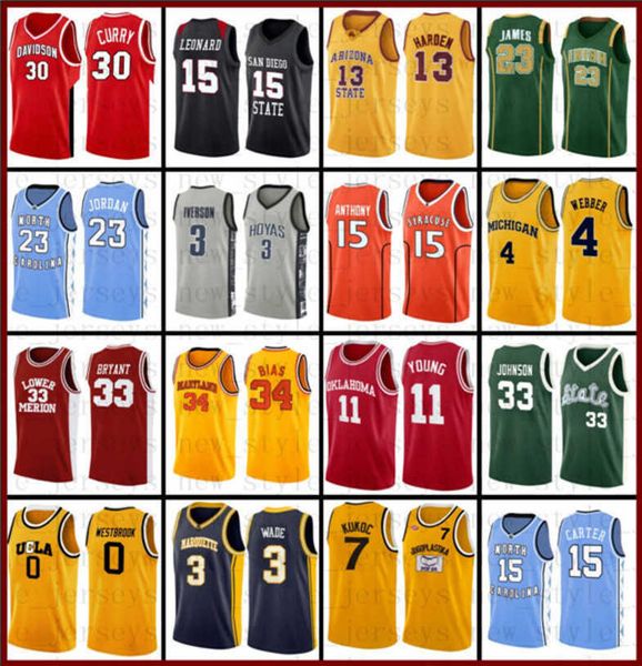 NCAA North Carolina Lebron Kevin Harden Durant James Basketball Jerseys Johnson Stephen Michael Carlton Allen Iverson Curry Westbrook Dwyane Vince Wade Car, Men-ncaa
NCAA North Carolina Lebron Kevin Harden Durant James Basketball Jerseys Johnson Stephen Michael Carlton Allen Iverson Curry Westbrook Dwyane Vince Wade Car, Men-ncaa
