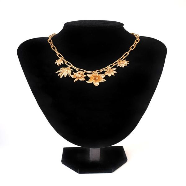 necklaces wealthyboo multi flowers pendant necklace exquisite metal daisy peony plant charms choker collar necklace women gift accessories, Silver
necklaces wealthyboo multi flowers pendant necklace exquisite metal daisy peony plant charms choker collar necklace women gift accessories, Silver