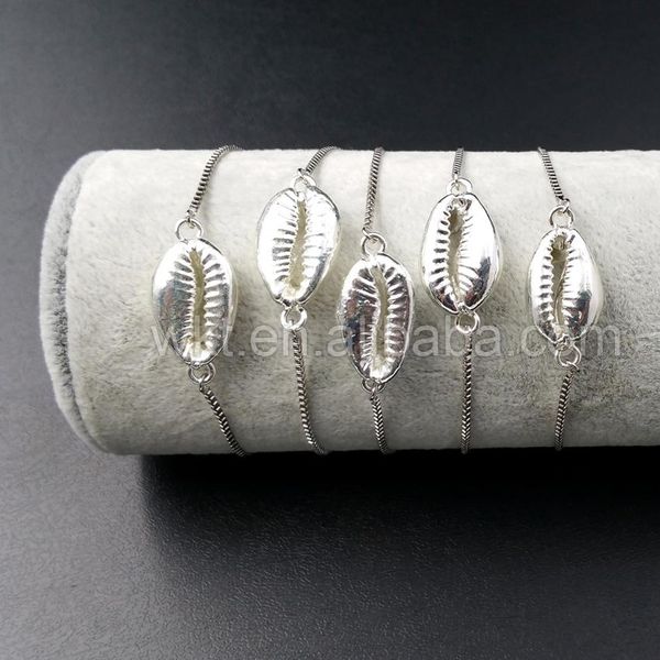 bangle wtb309 wholesale silver plated natural cowrie shell bracelet fashion adjustable full silver plated cowrie bracelet, Black
bangle wtb309 wholesale silver plated natural cowrie shell bracelet fashion adjustable full silver plated cowrie bracelet, Black