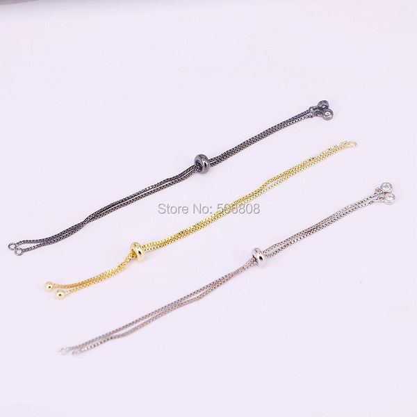 bangle 40pcs metal plated chain bracelet adjustable link chain bracelet for jewelry making, Black
bangle 40pcs metal plated chain bracelet adjustable link chain bracelet for jewelry making, Black