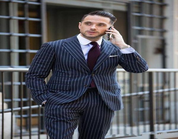 new classic design groom tuxedos two buttons blue stripe notch lapel groomsmen man suit mens wedding suits jacketpantstie4637743, Black;gray
new classic design groom tuxedos two buttons blue stripe notch lapel groomsmen man suit mens wedding suits jacketpantstie4637743, Black;gray