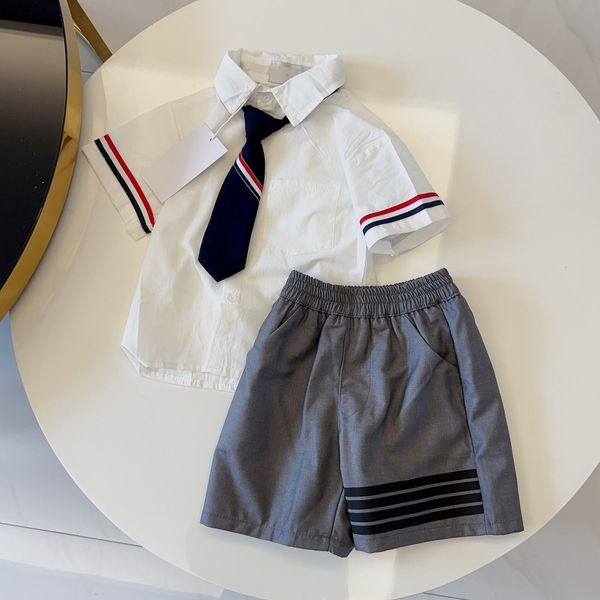 baby short set kids clothes toddler t shirt with tie lapel kid clothe student short sleeve dinner 1-15 ages luxury summer white
baby short set kids clothes toddler t shirt with tie lapel kid clothe student short sleeve dinner 1-15 ages luxury summer white