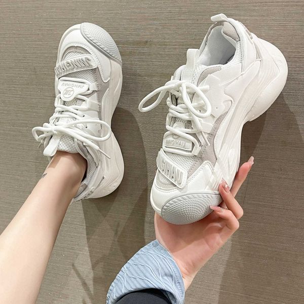 solid color 2023 spring new korean edition round toe lacing mesh breathable sports shoes versatile casual
solid color 2023 spring new korean edition round toe lacing mesh breathable sports shoes versatile casual