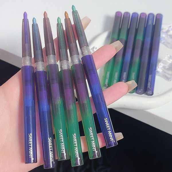 6pcs colored glitter eyeliner pencils set green purple metallic colorful liquid eye liner gel set for women
6pcs colored glitter eyeliner pencils set green purple metallic colorful liquid eye liner gel set for women