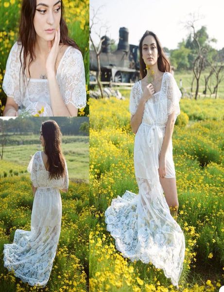 see through lace bridal bathrobe long sleeve appliques ladies night gowns sweep train women sleep wear wedding robe7871564, White
see through lace bridal bathrobe long sleeve appliques ladies night gowns sweep train women sleep wear wedding robe7871564, White