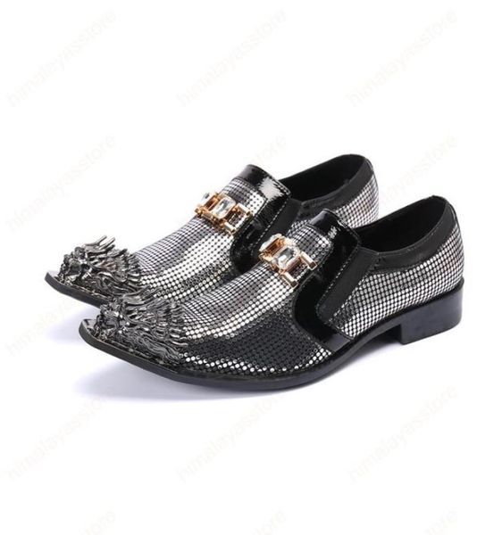 shining silver sequins men genuine leather shoes wedding party celebration man dress shoes office formal shoes3851118, Black
shining silver sequins men genuine leather shoes wedding party celebration man dress shoes office formal shoes3851118, Black