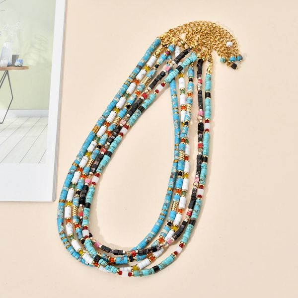 necklaces boho chain natural stone necklaces for women ethnic yoga beaded choker collares dropship bohemian collier bijoux femme, Silver
necklaces boho chain natural stone necklaces for women ethnic yoga beaded choker collares dropship bohemian collier bijoux femme, Silver