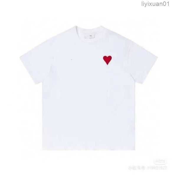 designers amis paris shirit 2023ss spring classic heart solid color big love round neck short sleeve t-shirt for men and women ssk 7 v1fu, White;black
designers amis paris shirit 2023ss spring classic heart solid color big love round neck short sleeve t-shirt for men and women ssk 7 v1fu, White;black