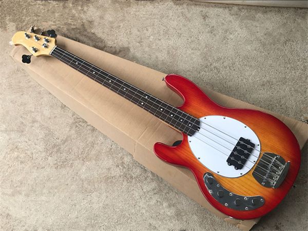 left handed 4 strings music man ernie ball sting ray cherry sunburst electric bass guitar rosewood fingerboard
left handed 4 strings music man ernie ball sting ray cherry sunburst electric bass guitar rosewood fingerboard