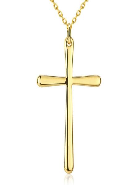 18k gold plated cross pendant necklace fashion jewelry christmas gifts for women good quality 2511161, Silver
18k gold plated cross pendant necklace fashion jewelry christmas gifts for women good quality 2511161, Silver