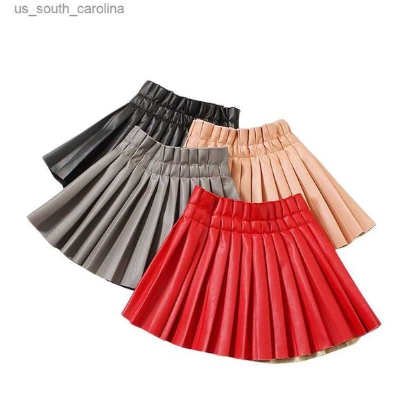 skirts girls candy color leather skirt little princess pleated leather short skirt children waist skirt half pleated skirt l230522, Black
skirts girls candy color leather skirt little princess pleated leather short skirt children waist skirt half pleated skirt l230522, Black