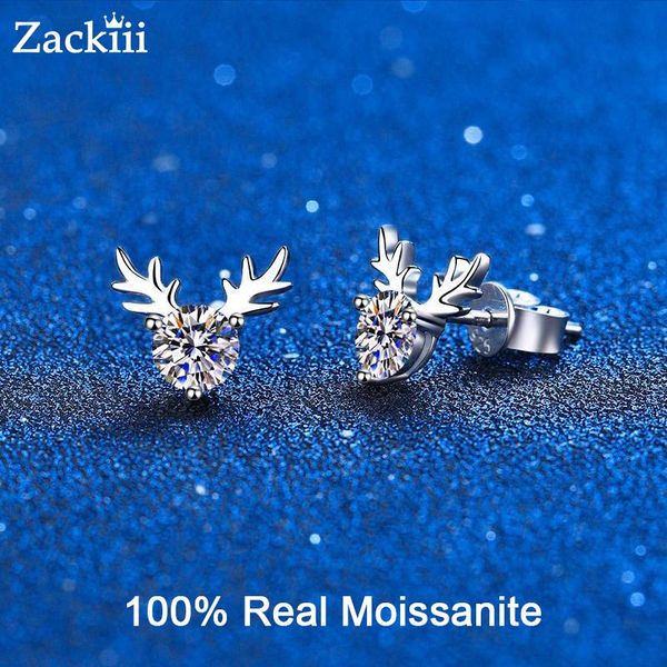 stud 925 sterling silver antler earrings 1ct moissanite stud earrings round diamond cute elk stud earrings for women christmas gifts, Golden;silver
stud 925 sterling silver antler earrings 1ct moissanite stud earrings round diamond cute elk stud earrings for women christmas gifts, Golden;silver