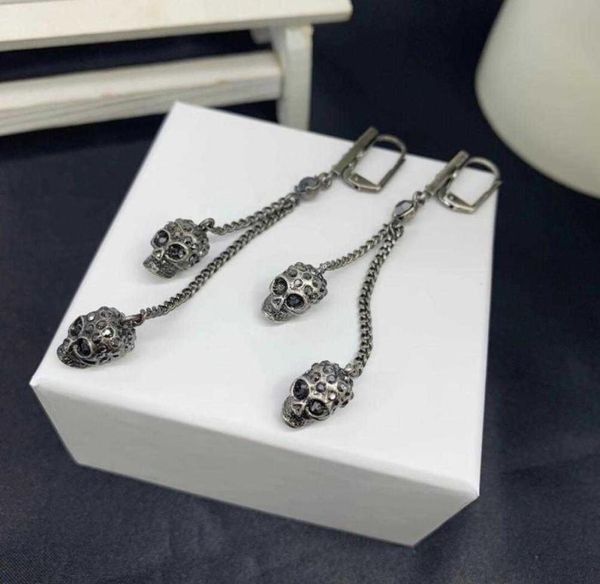 brand fashion jewelry for women pure 925 sterling sliver punk skull skeleton drop earrings vintage design2916838, Silver
brand fashion jewelry for women pure 925 sterling sliver punk skull skeleton drop earrings vintage design2916838, Silver