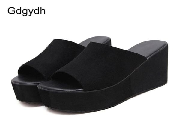 gdgydh summer slip on women wedges sandals platform high heels fashion open toe ladies casual shoes comfortable promotion 2202883731, Black
gdgydh summer slip on women wedges sandals platform high heels fashion open toe ladies casual shoes comfortable promotion 2202883731, Black