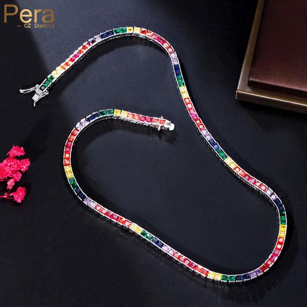 necklaces pera fantastic rainbow square cz crystal round chokers drop charm necklaces christmas gift collar jewellry bijoux femme p036, Silver
necklaces pera fantastic rainbow square cz crystal round chokers drop charm necklaces christmas gift collar jewellry bijoux femme p036, Silver