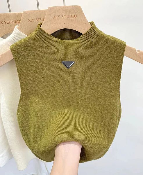 sweaters women's designer vest sweater spring fall loose letter round neck pullover knit waistcoats sleeveless vest waistcoat jumper wo, White
sweaters women's designer vest sweater spring fall loose letter round neck pullover knit waistcoats sleeveless vest waistcoat jumper wo, White