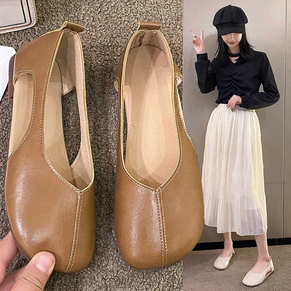 square head shallow mouth sole single for women 2023 spring/summer new low heel soft leather network red fashion two wear doudou shoes, Black
square head shallow mouth sole single for women 2023 spring/summer new low heel soft leather network red fashion two wear doudou shoes, Black
