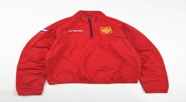 ccm fleece quick drying russian hockey national team half zip mock neck3848053, White;black
ccm fleece quick drying russian hockey national team half zip mock neck3848053, White;black