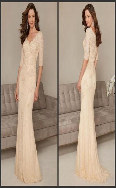 2019 new champagne mother of the bride dresses long elegant beaed sequined pleats vneck mermaid style half sleeve lace formal gow1233765, Black;red
2019 new champagne mother of the bride dresses long elegant beaed sequined pleats vneck mermaid style half sleeve lace formal gow1233765, Black;red