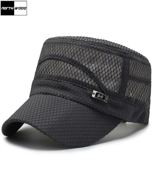 wide brim hats northwood solid men039s summer hat brand mesh military caps flat snapback adjustable baseball cap man breath9385228, Blue;gray
wide brim hats northwood solid men039s summer hat brand mesh military caps flat snapback adjustable baseball cap man breath9385228, Blue;gray