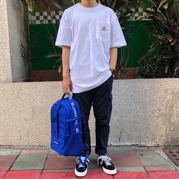 2023 european and new fashion t shirt tooling brand carhart pocket plain sleeves short tee american version breathable design 64ess, White;black
2023 european and new fashion t shirt tooling brand carhart pocket plain sleeves short tee american version breathable design 64ess, White;black