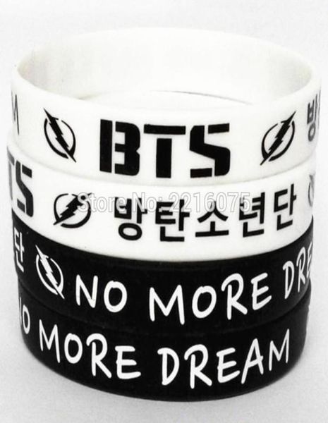 whole 50pcs black and white even mix no more dream k wristband silicone bracelets 2209567
whole 50pcs black and white even mix no more dream k wristband silicone bracelets 2209567