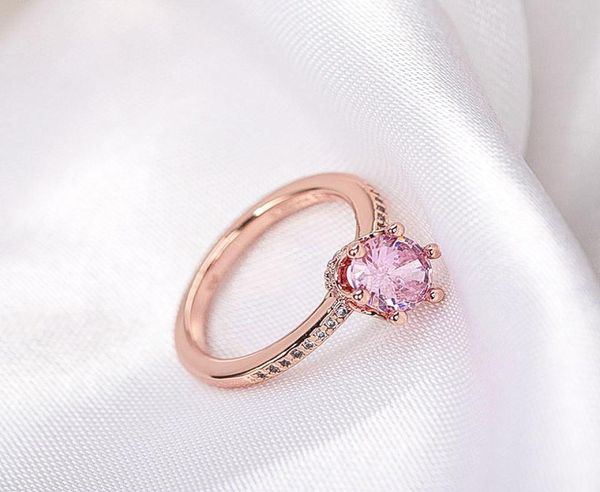 pink sparkling crown solitaire band ring fit pandora jewelry engagement wedding lovers fashion ring1773162, Silver
pink sparkling crown solitaire band ring fit pandora jewelry engagement wedding lovers fashion ring1773162, Silver
