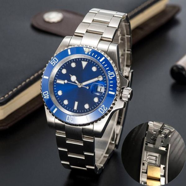 2023-mens watches 40mm automatic mechanical watch stainless steel black ceramic sapphire slide folding buckle wristwatches super luminous mo, Slivery;brown
2023-mens watches 40mm automatic mechanical watch stainless steel black ceramic sapphire slide folding buckle wristwatches super luminous mo, Slivery;brown
