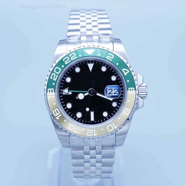 u1 st9 super men 3866 watch automatic movement gmt ceramic sapphire dial master 2 jubilee bracelet wristwatch mens watches reloj, Slivery;black
u1 st9 super men 3866 watch automatic movement gmt ceramic sapphire dial master 2 jubilee bracelet wristwatch mens watches reloj, Slivery;black