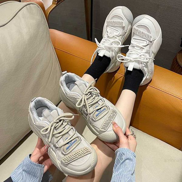 versatile casual dad's shoes 2023 spring new korean edition round toe lace up mesh breathable sponge sole sneakers for women
versatile casual dad's shoes 2023 spring new korean edition round toe lace up mesh breathable sponge sole sneakers for women