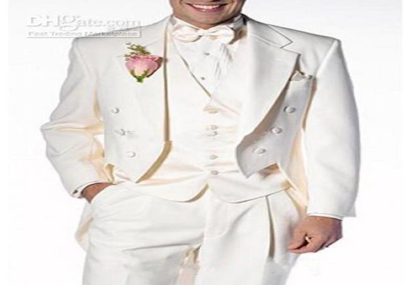new custom made ivory tailcoat groom tuxedos notch lapel man groomsmen men wedding suits bridegroom jacketpantsvesttie 13767538, Black;gray
new custom made ivory tailcoat groom tuxedos notch lapel man groomsmen men wedding suits bridegroom jacketpantsvesttie 13767538, Black;gray