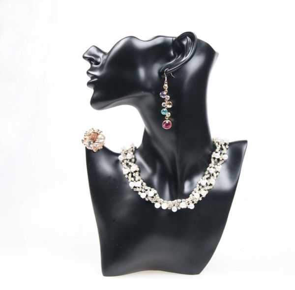 necklace earring display bust resin head model jewelry stand neck form for jewellery window shelf exhibition counter statue 114106043, Black
necklace earring display bust resin head model jewelry stand neck form for jewellery window shelf exhibition counter statue 114106043, Black
