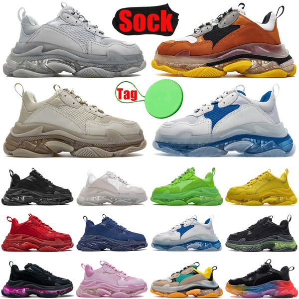designer shoes triple s clear sole for men women casual platform sneakers black white mens trainers shoe luxury plate-forme breathable
designer shoes triple s clear sole for men women casual platform sneakers black white mens trainers shoe luxury plate-forme breathable