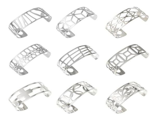 legenstar bangles for women hollow stainless steel cuff braceletsbangles bijoux manchette femme bracelet argent pulseiras9246943, Black
legenstar bangles for women hollow stainless steel cuff braceletsbangles bijoux manchette femme bracelet argent pulseiras9246943, Black