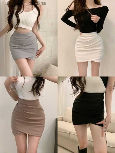 skirts girl's irregular pleated hip women's high waist slim short versatile faldas clothes for women skirts l230522, Black
skirts girl's irregular pleated hip women's high waist slim short versatile faldas clothes for women skirts l230522, Black