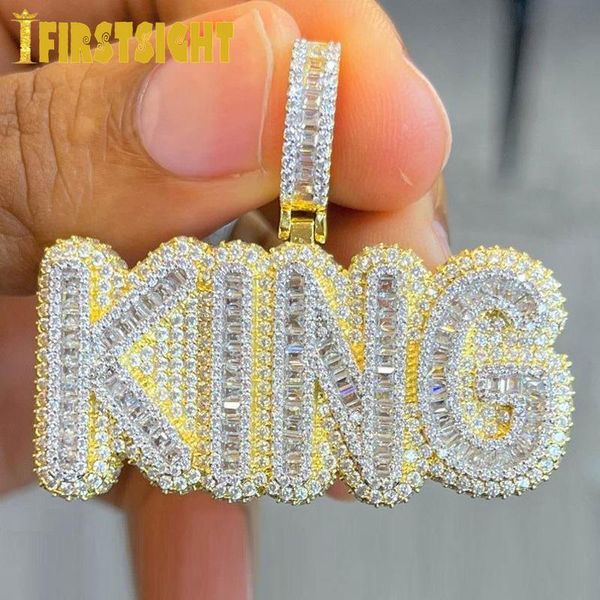 necklaces new iced out bling letters king pendant necklaces two tone gold color 5a zircon the king charm necklaces men's hip hop jewelr, Silver
necklaces new iced out bling letters king pendant necklaces two tone gold color 5a zircon the king charm necklaces men's hip hop jewelr, Silver