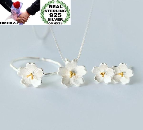 omhxzj whole european fashion woman girl party gift sakura 925 sterling silver stud earringsringnecklace jewelry set je043042656
omhxzj whole european fashion woman girl party gift sakura 925 sterling silver stud earringsringnecklace jewelry set je043042656