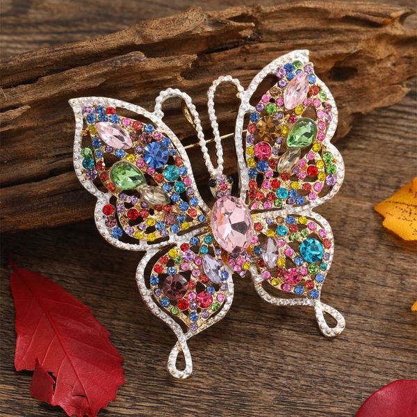 pins brooches vintage classic brand exqusite crystal butter brooch suitable for women elegant luxurious rhinestone insect set office badge p, Gray
pins brooches vintage classic brand exqusite crystal butter brooch suitable for women elegant luxurious rhinestone insect set office badge p, Gray