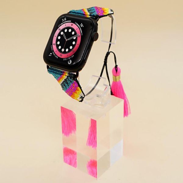 bangle go2boho smart watch strap bracelet women 42mm 44mm miyuki apple watch band handmade tassel jewelry wrist watch korean fashion, Black
bangle go2boho smart watch strap bracelet women 42mm 44mm miyuki apple watch band handmade tassel jewelry wrist watch korean fashion, Black