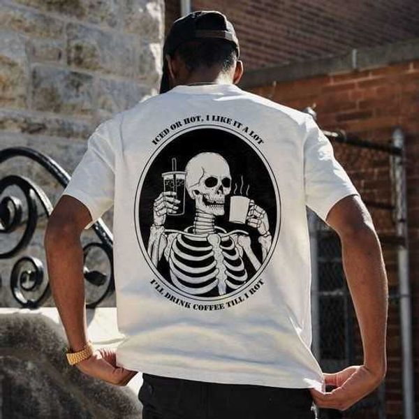 treasure house ausmss heavyweight and impervious skeleton tea vintage american retro couple short sleeve t-shirt, White;black
treasure house ausmss heavyweight and impervious skeleton tea vintage american retro couple short sleeve t-shirt, White;black