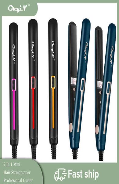 ckeyin 2 in 1 mini hair straightener professional curler fast heat flat iron ceramic irons portable straightening styling tools 222398286
ckeyin 2 in 1 mini hair straightener professional curler fast heat flat iron ceramic irons portable straightening styling tools 222398286