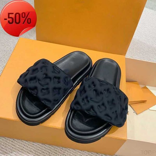 2023 designers pool pillow mules women sandals sunset flat comfort padded front strap slippers fashionable easy-to-wear style slhke2h, Black
2023 designers pool pillow mules women sandals sunset flat comfort padded front strap slippers fashionable easy-to-wear style slhke2h, Black