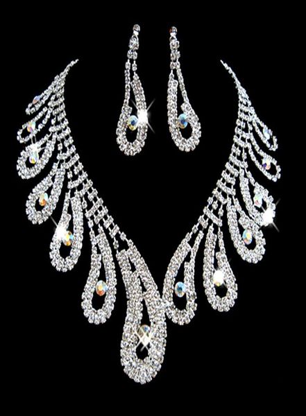 fashion rhinestones bridal jewelry sets silver crystals wedding necklaces and earrings for bride prom evening party accessories1284019, White
fashion rhinestones bridal jewelry sets silver crystals wedding necklaces and earrings for bride prom evening party accessories1284019, White