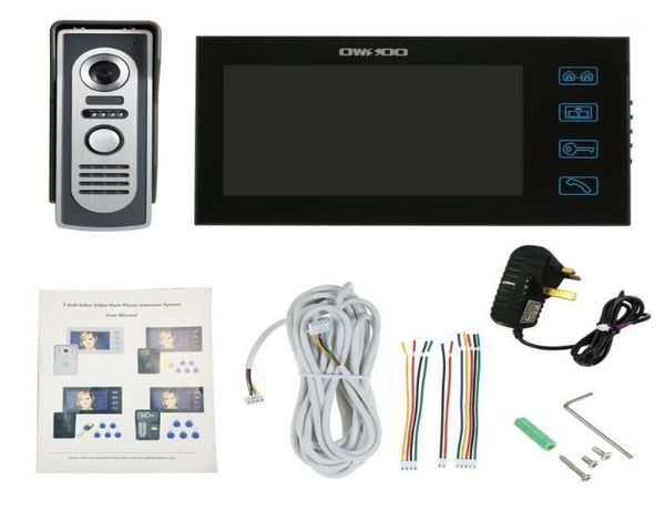 video door phones owsoo 7inch color phone doorbell intercom kit waterproof outdoor camera indoor monitor night vision home securi7760341
video door phones owsoo 7inch color phone doorbell intercom kit waterproof outdoor camera indoor monitor night vision home securi7760341
